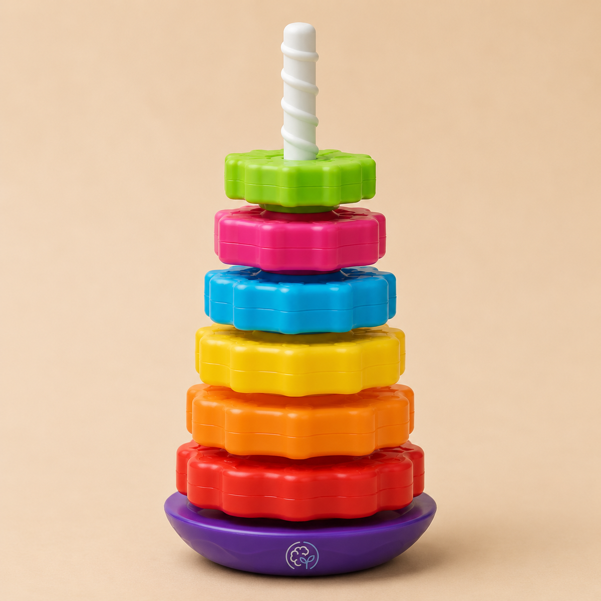 RainbowTwist - Dreh Stapelturm Für Kleinkinder