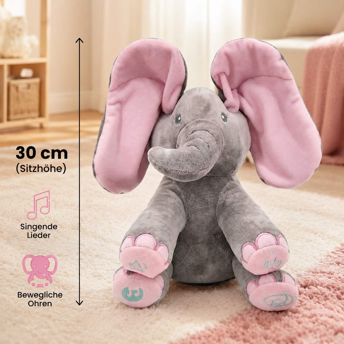 Kuscheltraum - Musikalischer Guck-Guck-Elefant