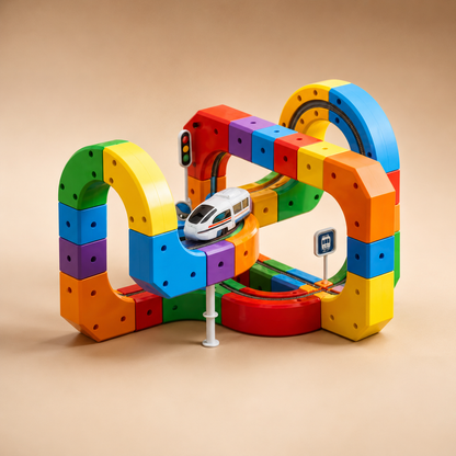 CubeTrack | Magisches Kugelbahn-Set Für Kinder