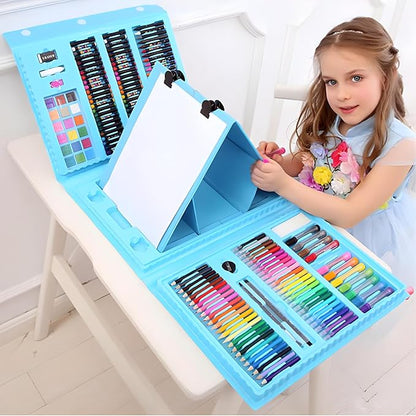 KreativitätsBox | 6-in-1 Kunst- & Kreativitätsset Für Kinder - 208 Teile