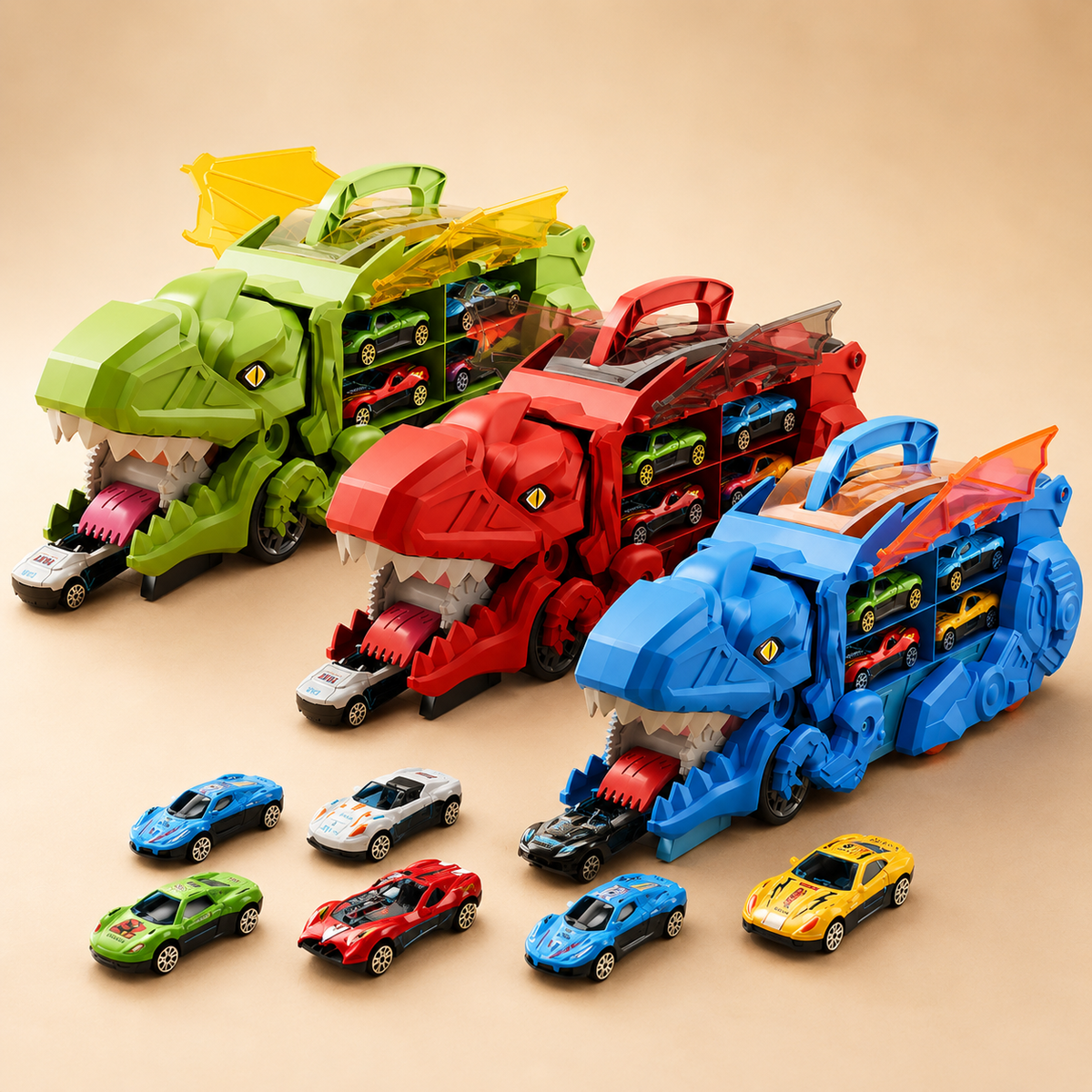 DinoHauler – Dinosaurier Auto-Transporter