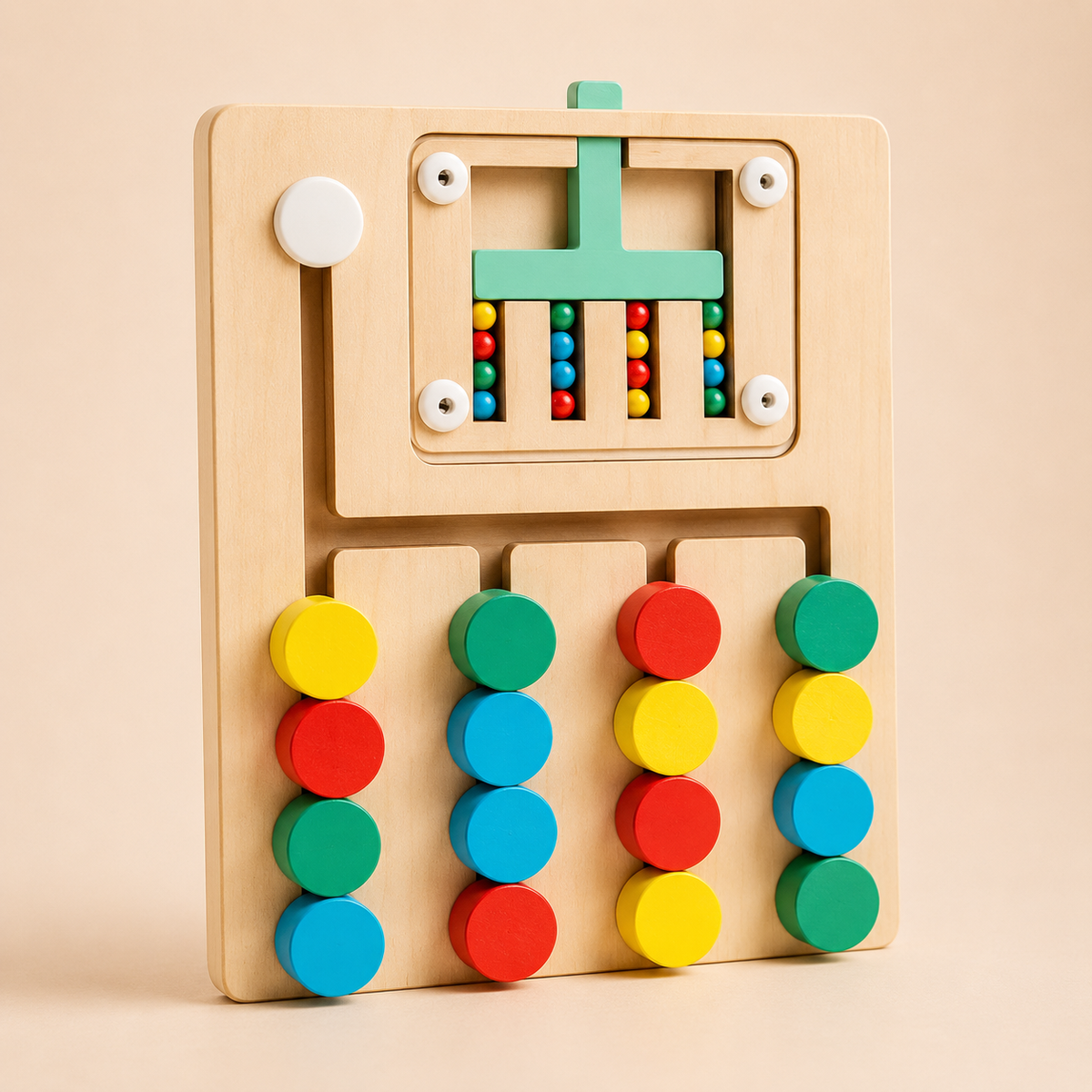 MontiPlay | Montessori Logik-Sortierspiel Aus Holz
