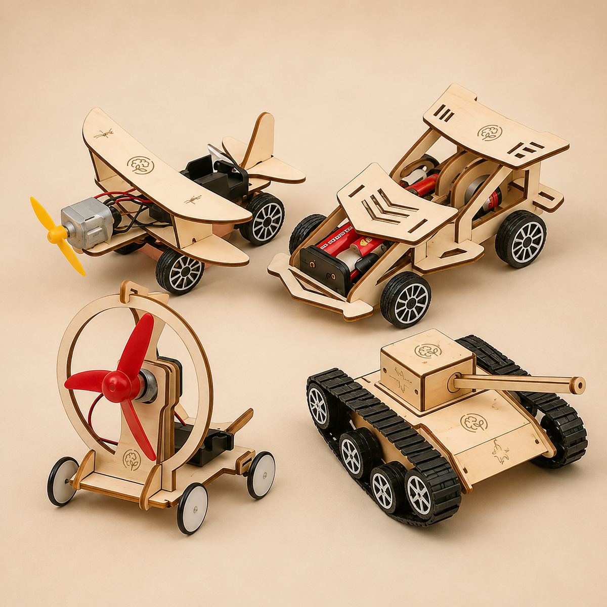 WoodSet – Kinder Wissenschafts-Experimentierkasten (STEM)