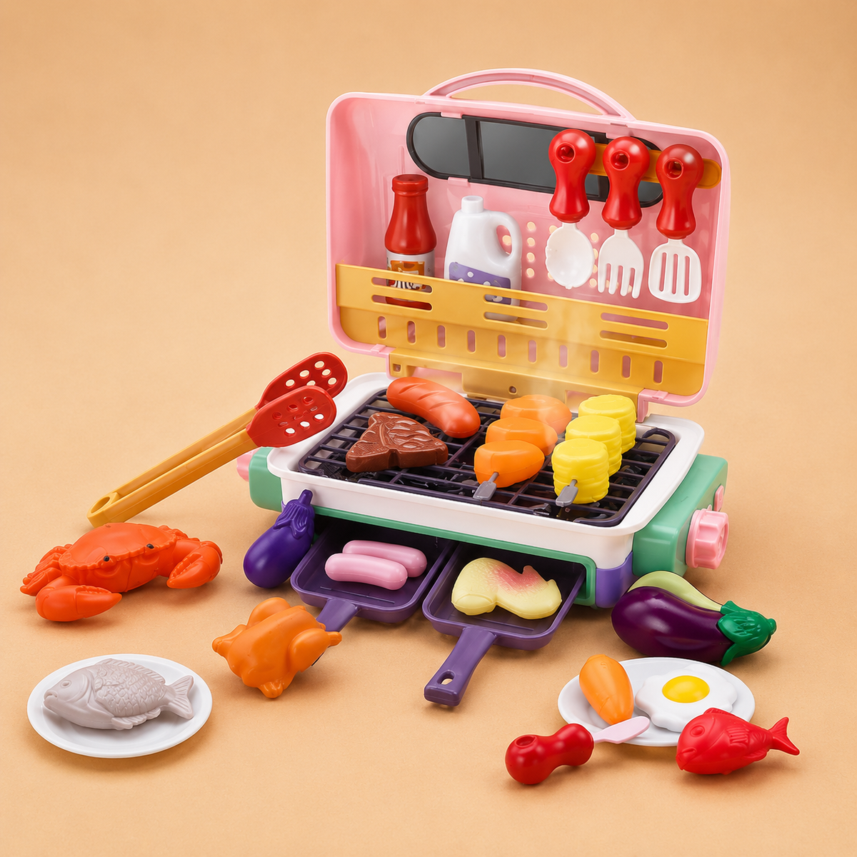 GrillFun - Spielzeuggrill Für Kinder Mit Raucheffekt