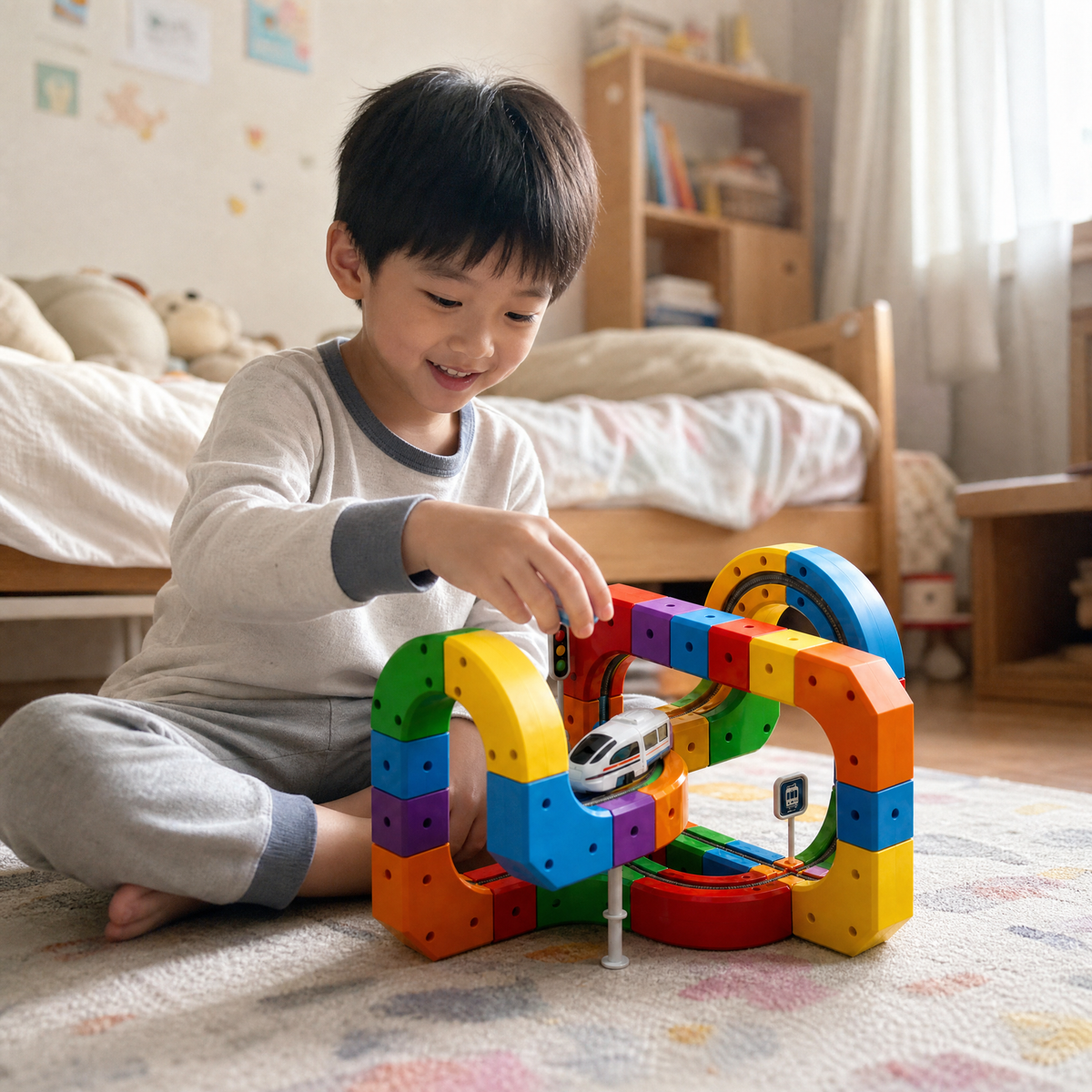 CubeTrack | Magisches Kugelbahn-Set Für Kinder