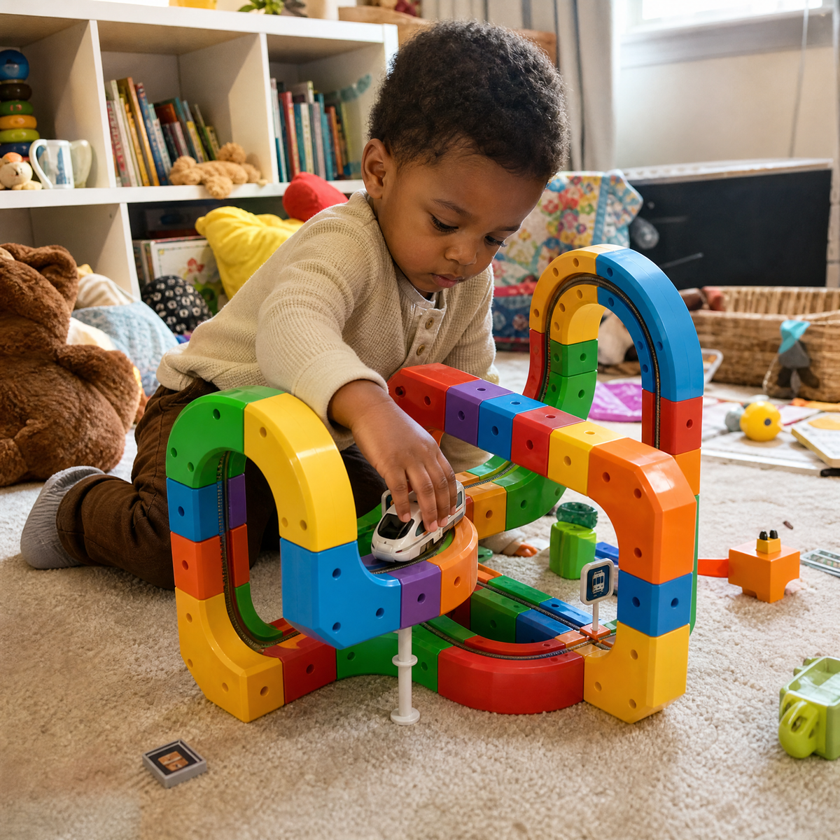 CubeTrack | Magisches Kugelbahn-Set Für Kinder