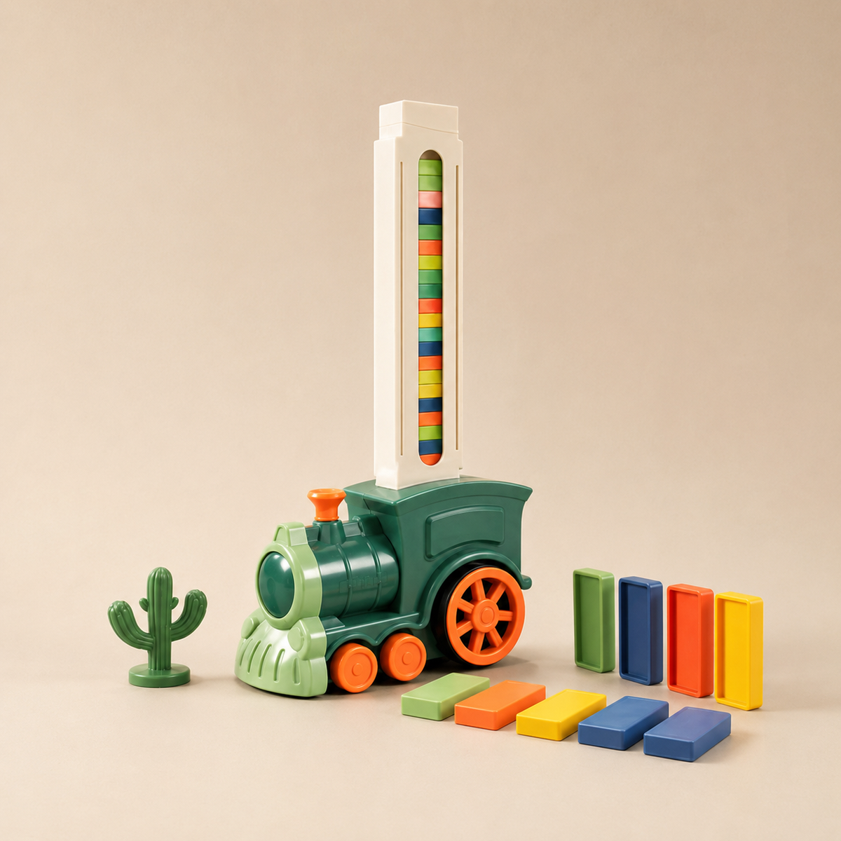 DominoRail | Automatischer Domino-Zug