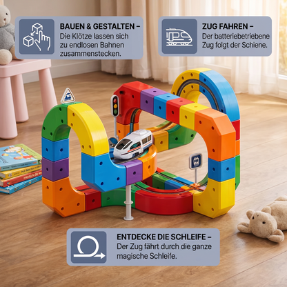 CubeTrack | Magisches Kugelbahn-Set Für Kinder