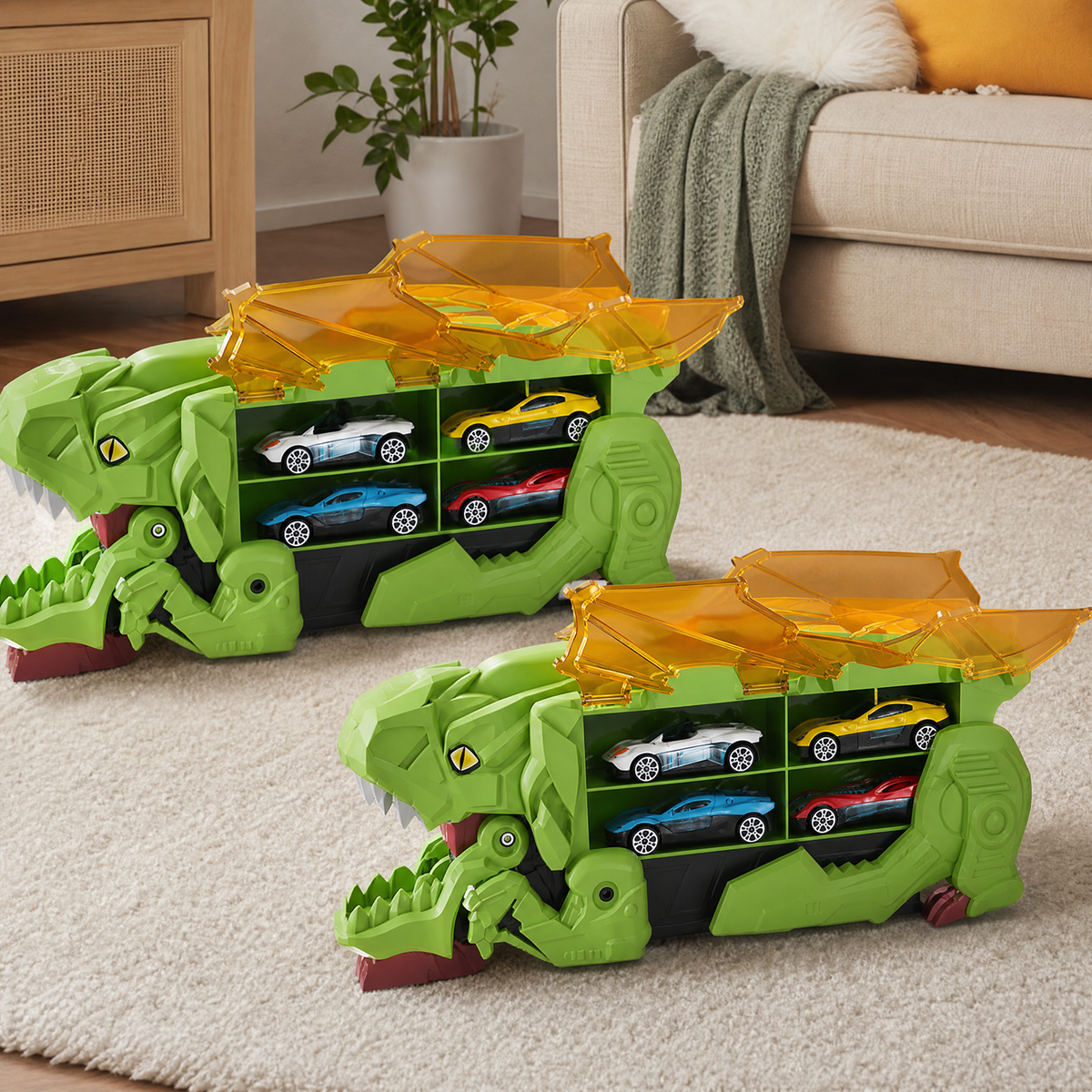DinoHauler – Dinosaurier Auto-Transporter
