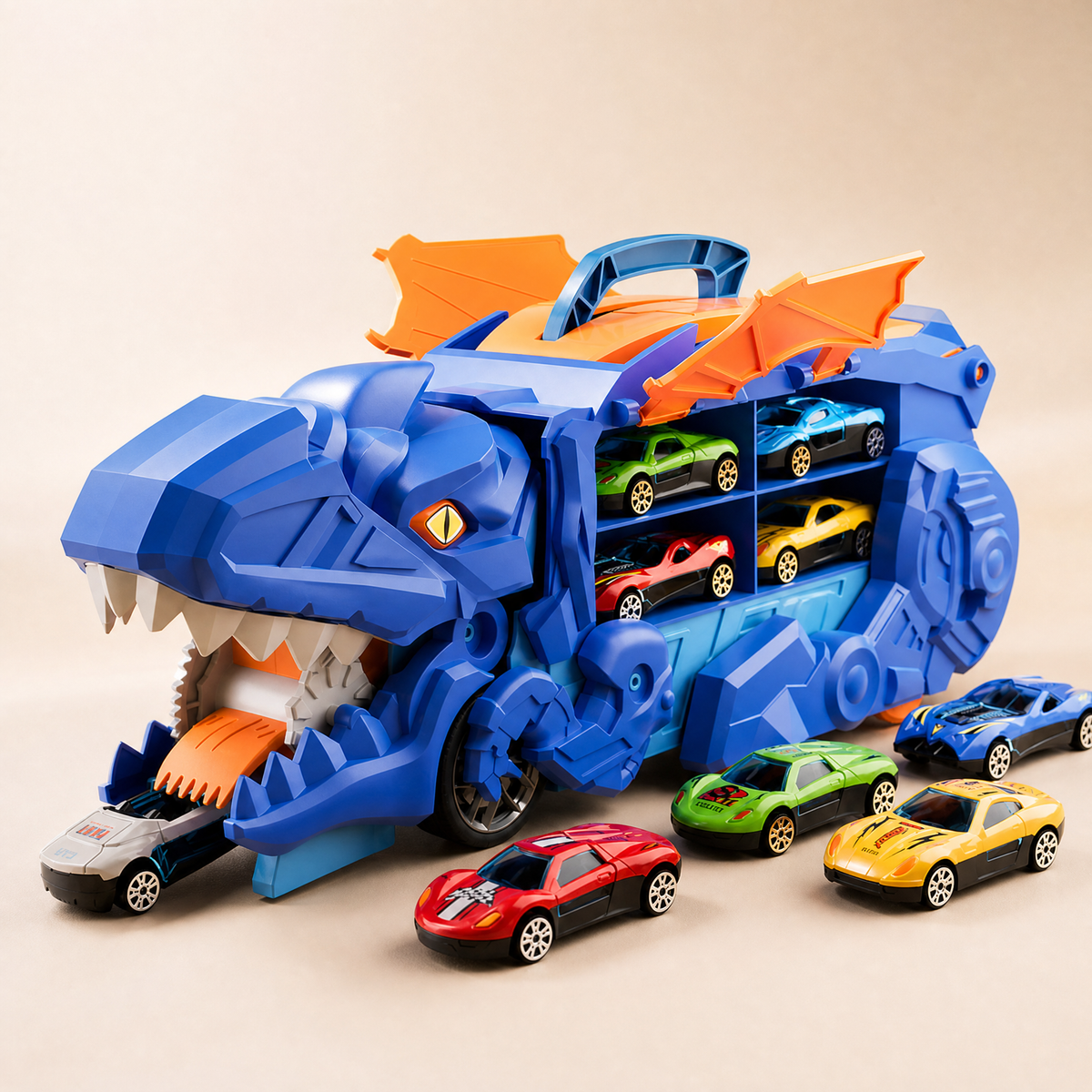 DinoHauler – Dinosaurier Auto-Transporter