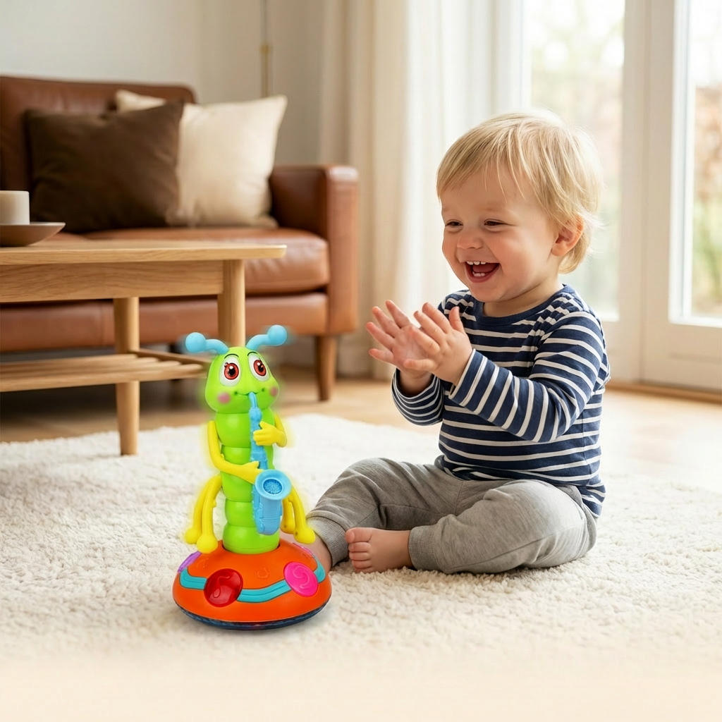 WiggleTune | Tanzendes Raupenspielzeug Für Kinder Mit Musik