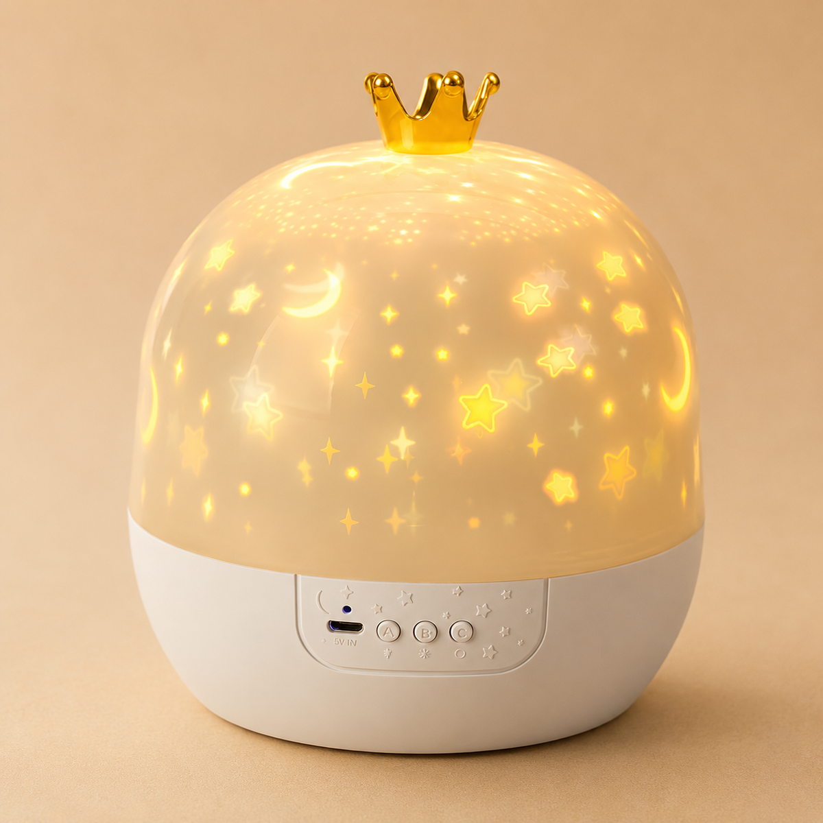 LunaGlow | Sternenhimmel-Projektor Nachtlampe Für Kinder