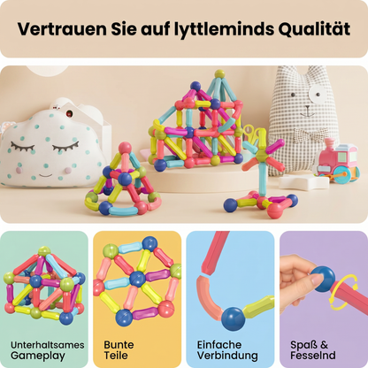 Bauzauber - Magnetisches Konstruktionsspielzeug Für Kinder