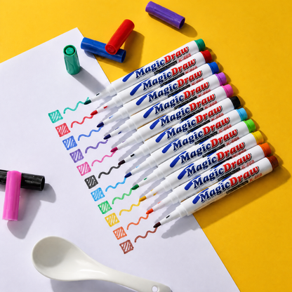 MagicDraw Kinder-Wasserstifte / 12-teiliges Set