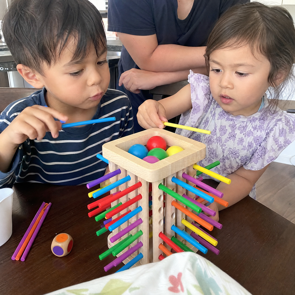 WoodStack | Montessori-Holzbrettspiel