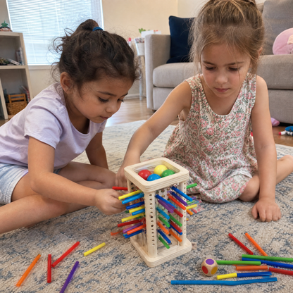 WoodStack | Montessori-Holzbrettspiel