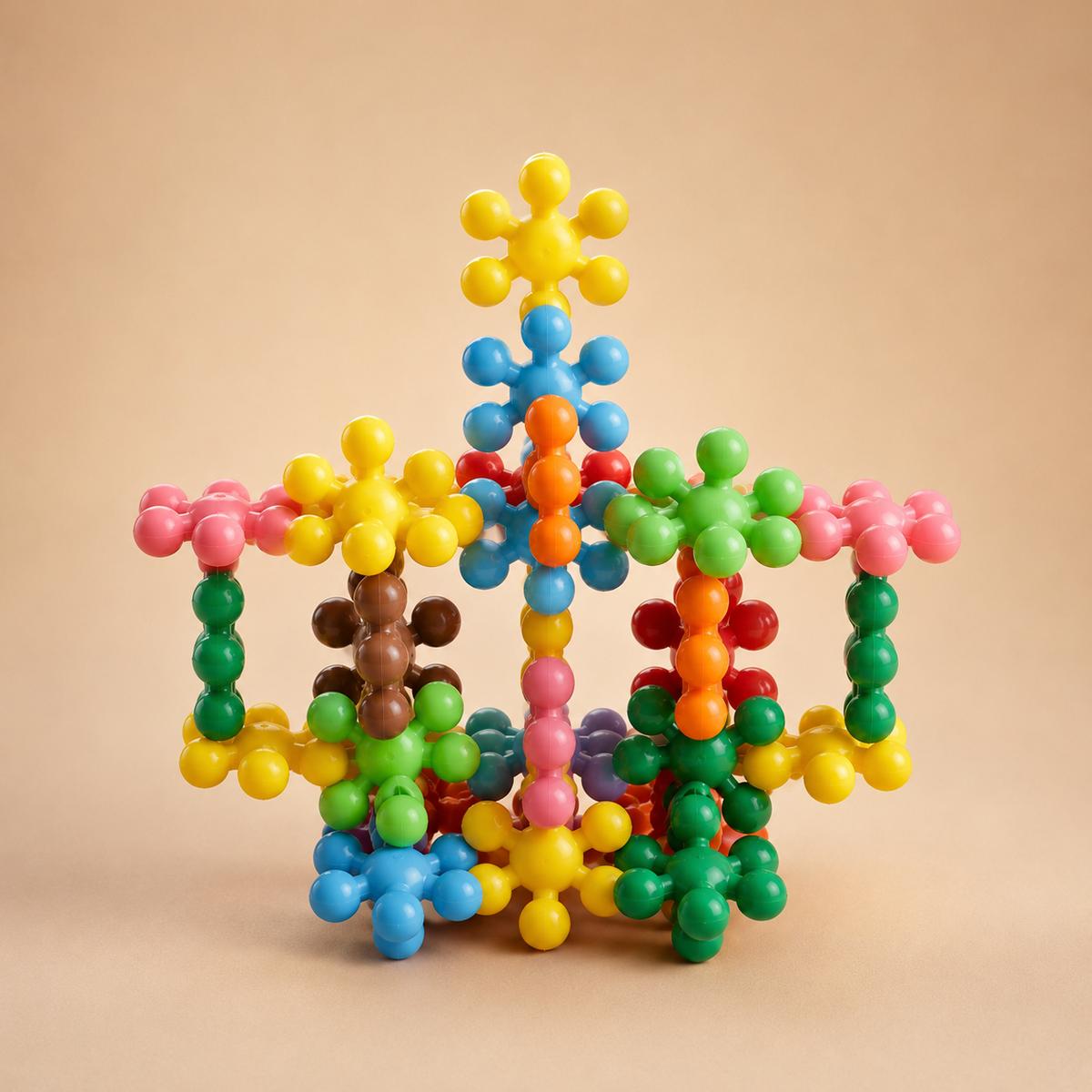 TinyTactile | Schneeflocken-Bausteine 3D-Puzzle