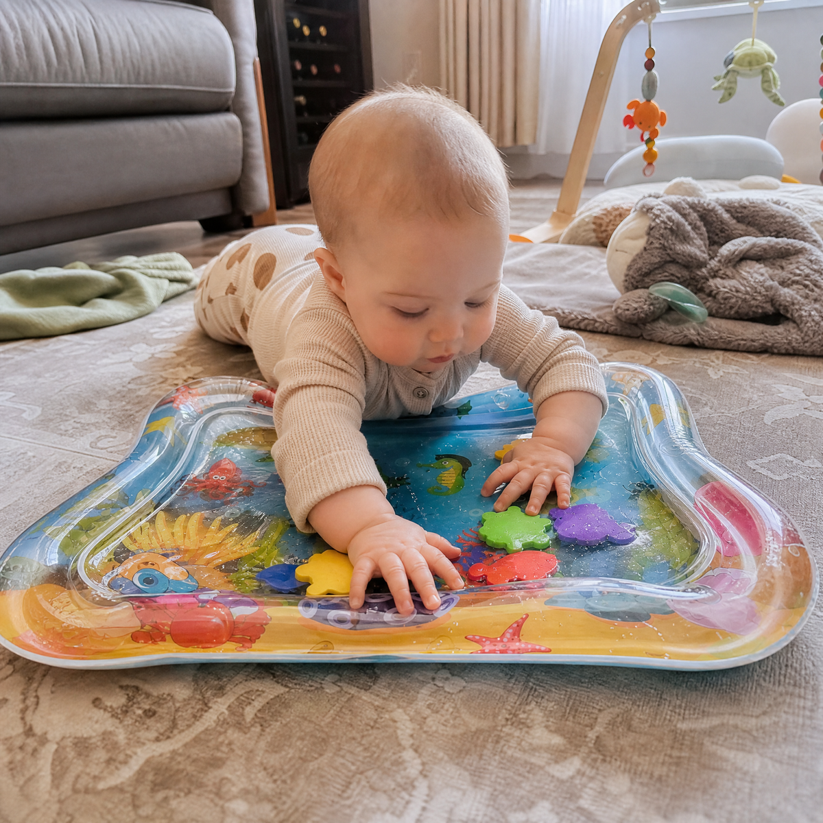Aquaplay | Baby-Wassermatte Für Die Bauchlage
