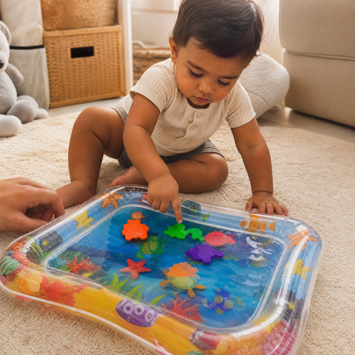 Aquaplay | Baby-Wassermatte Für Die Bauchlage
