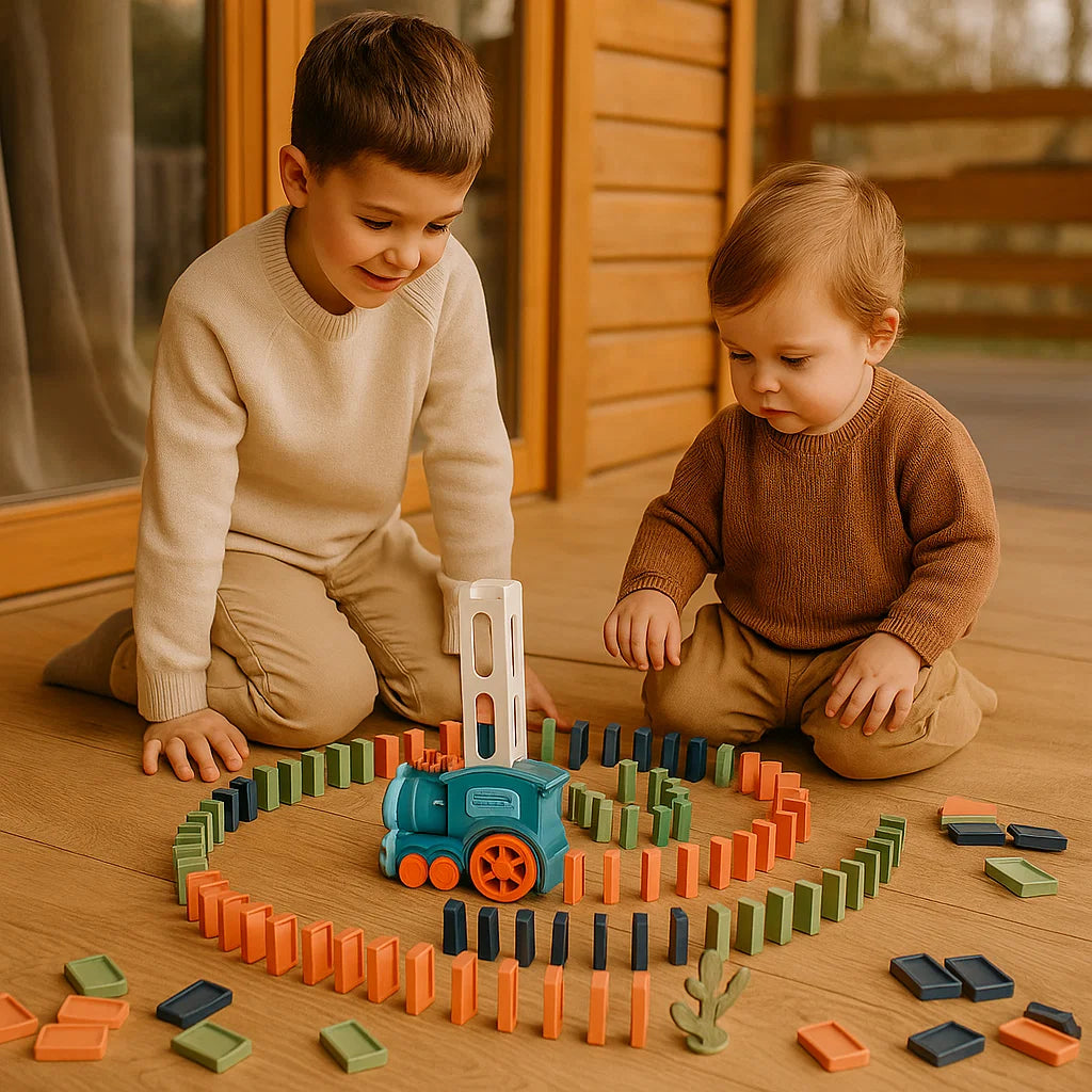 DominoRail | Automatischer Domino-Zug