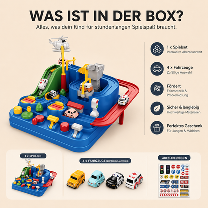 DriveDex | Geschicklichkeitsspiel Für Kinder Mit Autos