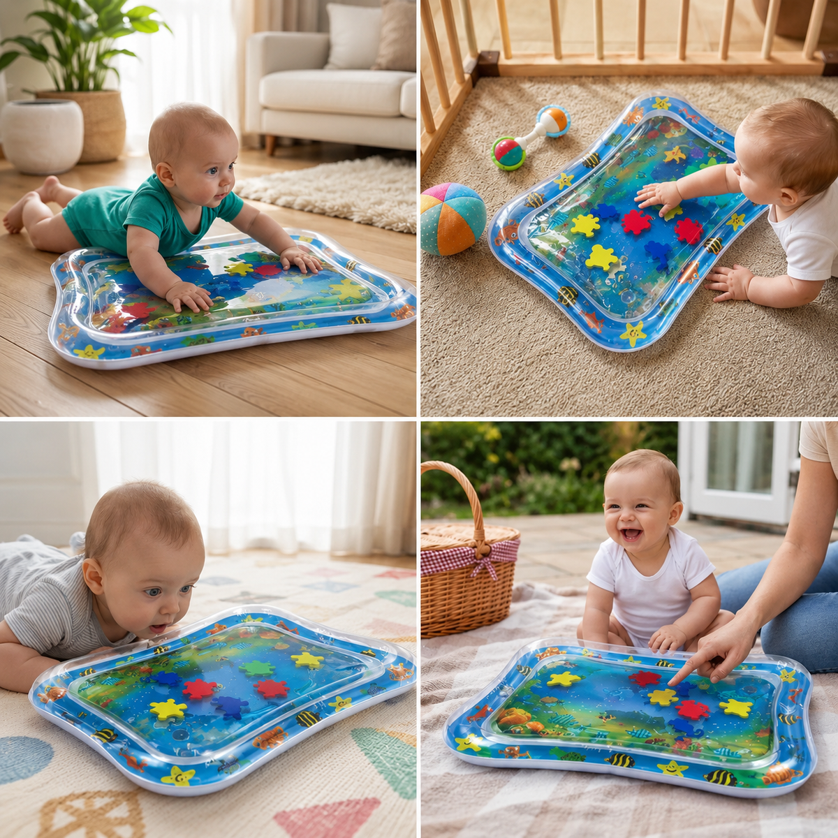 Aquaplay | Baby-Wassermatte Für Die Bauchlage