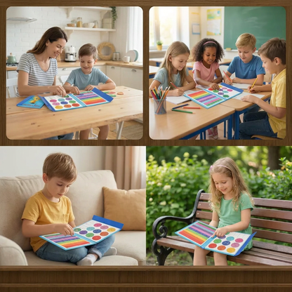 MathMagic | Magnetisches Lern-Bruchbrett Für Kinder