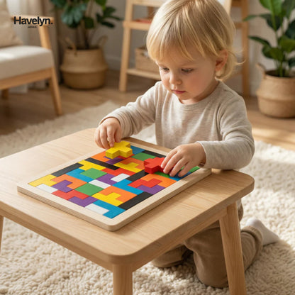 NovaMind | Montessori-Tangram-Puzzle Aus Holz
