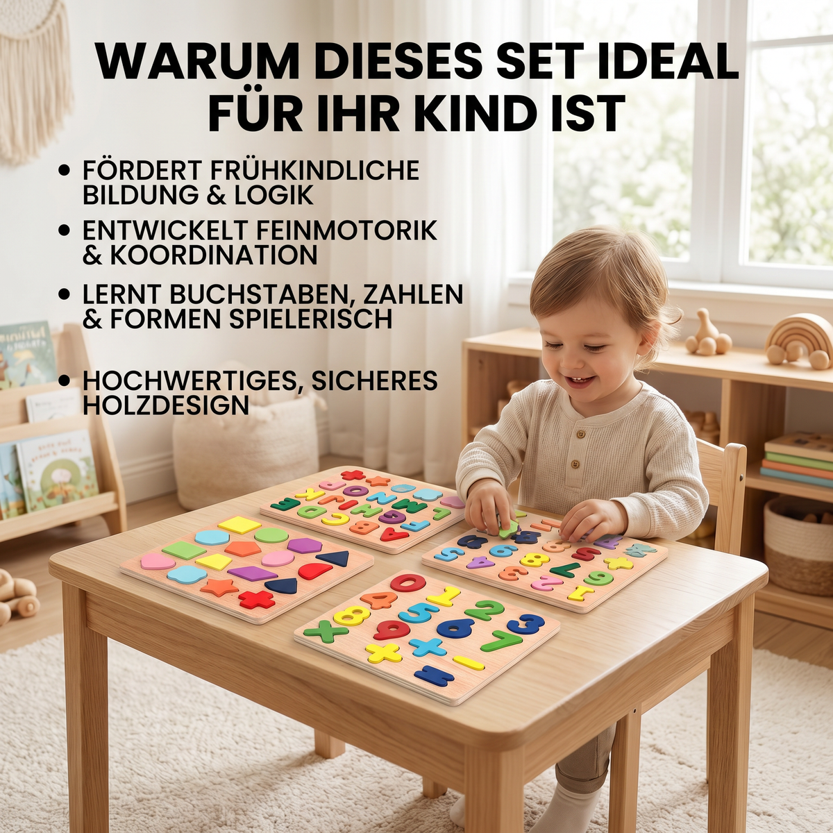 Denkgarten - Montessori Lernpuzzle