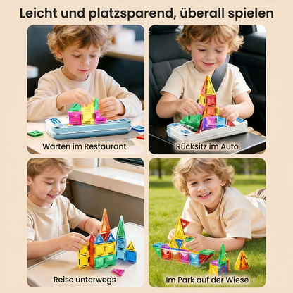 Magnetzauber - Magnetische Bauplatten Für Kinder