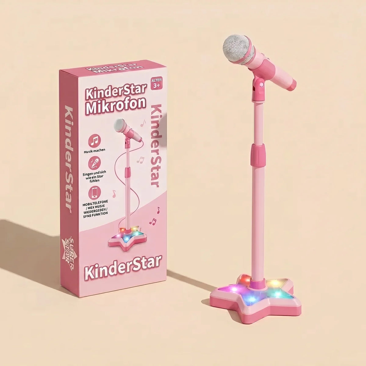 KinderStar | Tragbares Karaoke-Spielzeug Für Kinder
