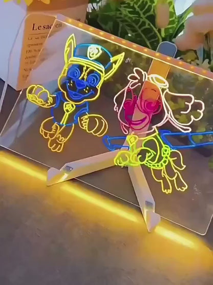 GlowSketch | LED-Zeichentafel Für Kinder