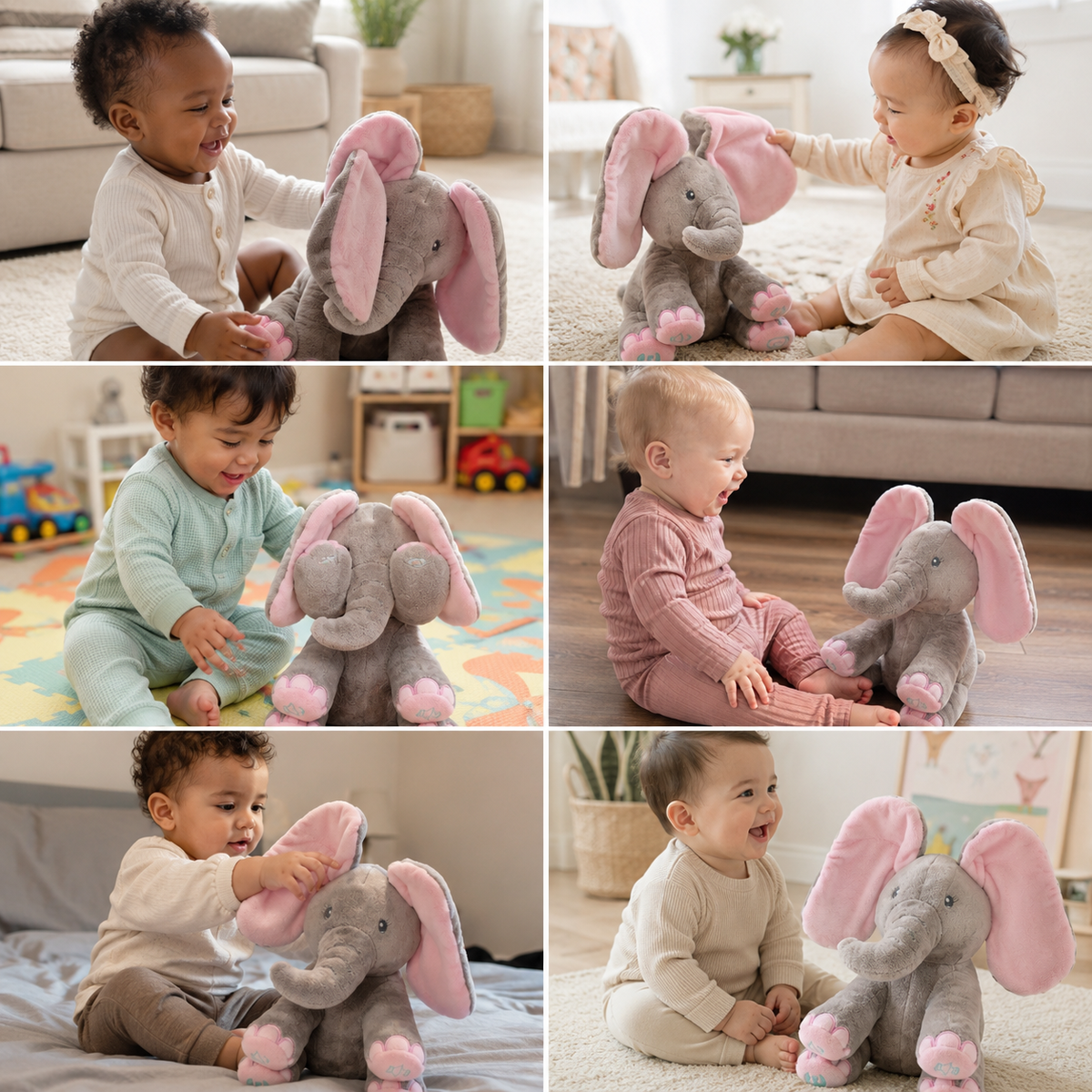 Kuscheltraum - Musikalischer Guck-Guck-Elefant